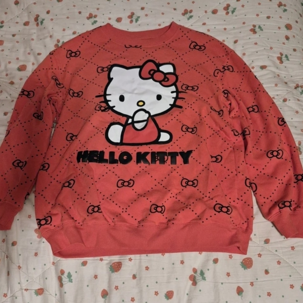 Hello Kitty Women's Coral Sweater
